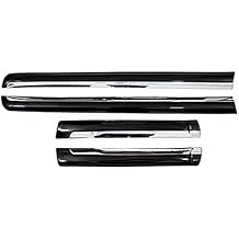 ITrims for Toyota Prado FJ150 J150 for Lexus GX 460 GX460 2010-2018 Exterior Car Accessories Body Side Door Molding Trim Cover Protector Trims (Black)