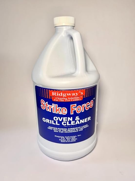 1 Gallon Oven and Grill Cleaner Liquid Heavy-Duty, Fast Acting & Easy to Use,Degreaser/Heavy Duty Oven Cleaner