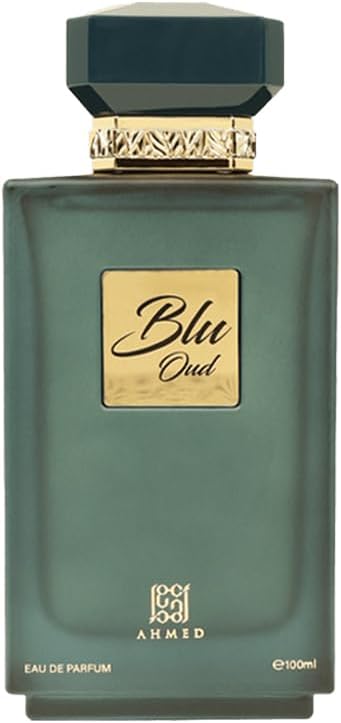 Ahmed Al Maghribi Blue Oud 100ml | Long Lasting Unisex | Cypress | Agarwood | Incense