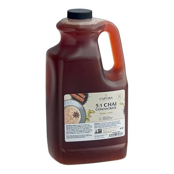 Original Chai Tea Latte Super Concentrate 64 fl. oz, 5:1 concentrated