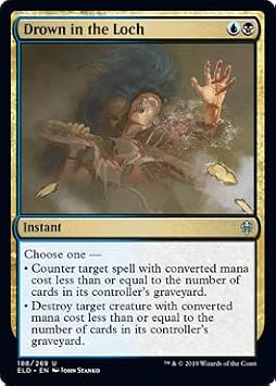 Magic: The Gathering - Drown in The Loch - Foil - Throne of Eldraine