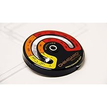 EXCITING EASY TO READ GRAPHICS. ChimGard Energy Meter (3-4) Woodstove Thermometer. Durable genuine porcelain enamel with yellow, orange and red zones clearly indicated on black case.