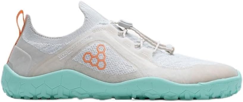Vivobarefoot Womens Primus Trail Knit Firm Ground Running Sneakers Shoes - Beige