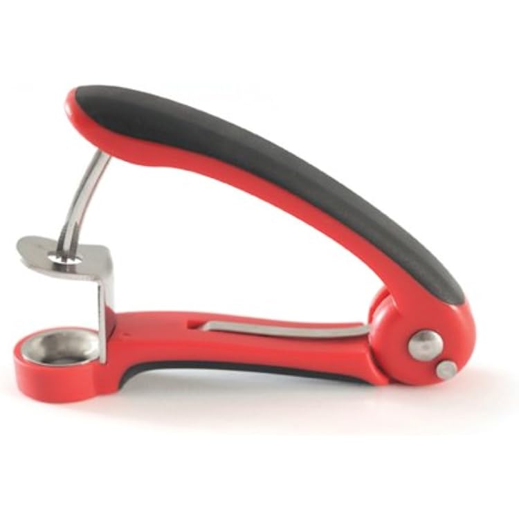 Norpro Cherry Olive Pitter, 1-Pack, Red