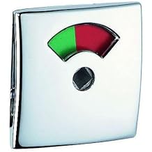 Vachette Box Lock with Applied Handle Exterior Indicator Light Chrome External Unlocking Durable Chrome Steel Easy Installation