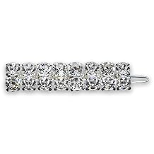 #12157 2 Row Jumbo Stone Barrette
