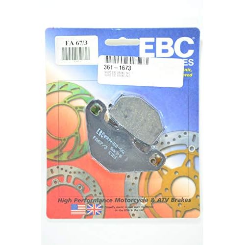 EBC Brakes FA673 Disc Brake Pad Set, Black, One-Size