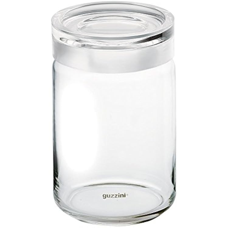 Guzzini - Kitchen Active Design, Storage Jar XL - Transparent, 10,5 x h22,5 cm | 1500 cc - 28552200