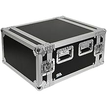 Seismic Audio - SA-PTR-6U - 6 Space Pro Audio DJ Road Rack Case - Pro Tour Grade