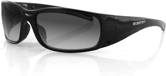 Bobster Gunner, Gloss Black Frame, Smoked Photochromic Lens