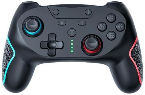 スイッチ コントローラー ワイヤレス スイッチ2にも対応 連射 マクロ機能 背面ボタン付き Bluetooth ワイヤレス接続 ジャイロセンサー搭載 4階段HD振動 本体スリープ解除 プロコン 日本語説明書付き