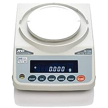 A&D Weighing FX-500i Toploading Balance 500g x 0.001g Ext.Calibration, Comparator, RS-232