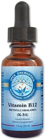 Vitamin B-12 K-34 by Apex Energetics
