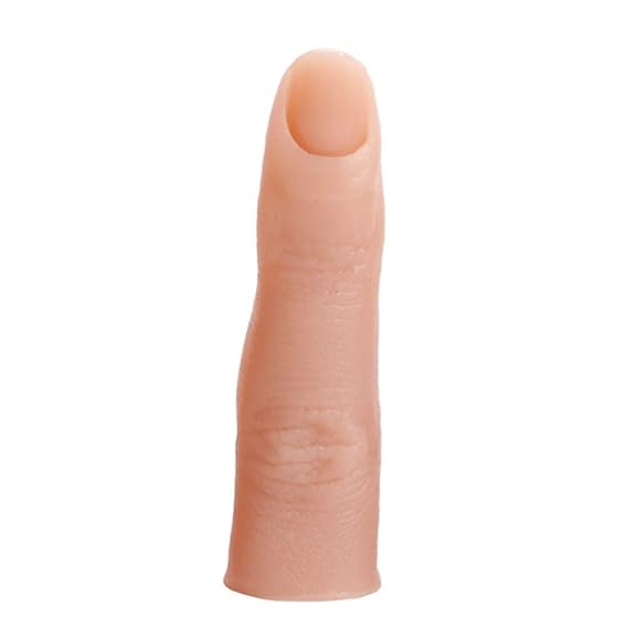 Nail Art Training Finger Silicone False Hand Finger Practice Model Manicure Tool, Nail Practice Model