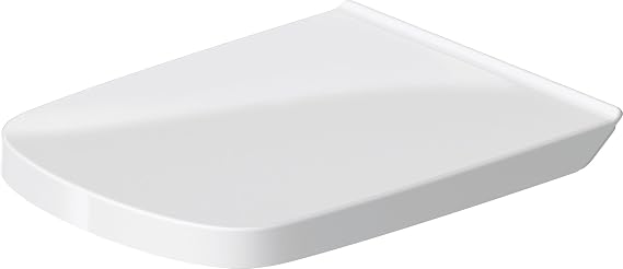 Duravit 002639 DuraStyle Elongated Toilet SeatQuick Release - White
