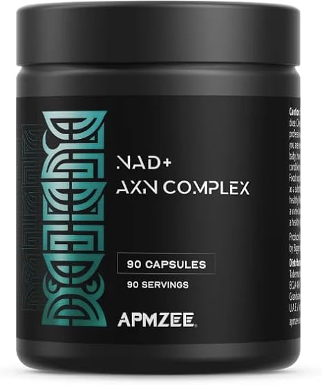 NAD+ AXN Complex Supplements for Men & Women | 90 Capsules | NAD Plus & Nicotinamide Riboside Complex | Energy Support | Mens Supplements for Healthy Aging