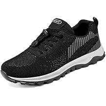 EFTCAL Men's Mesh Breathable Running Shoes,Cushioning Lightweight Non-Slip Fashion Sneakers Workout Jogging Tennis Outdoor Travel Casual Shoes