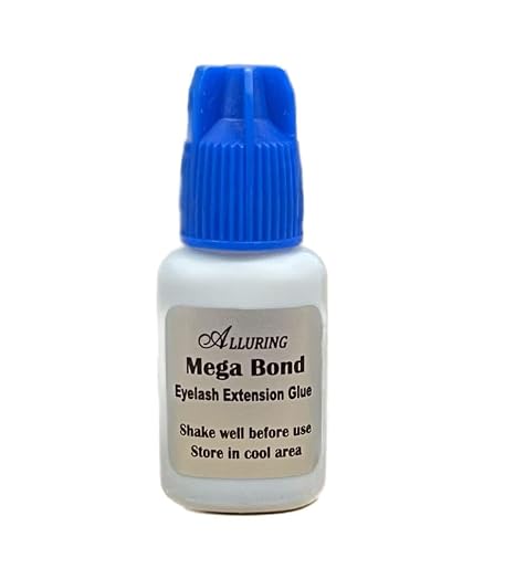 Alluring MEGA Bond Glue Eyelash Extensions Strong & Fast Adhesive (5ml) (10ml)