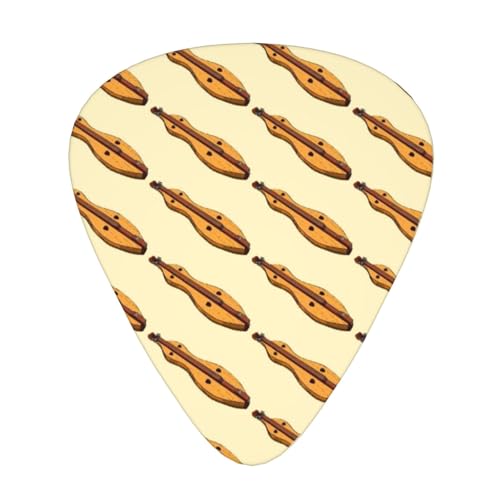 Classic Guitar Picks 12-Pack for Eectric Guitar, Acoustic Guitar, Mandolin And Bass One Size, Dulcimer