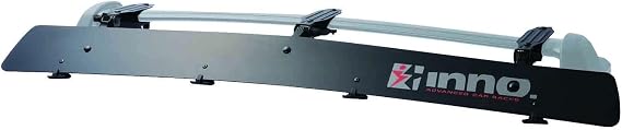 INNO INA260 Small Universal Mount (Fits Rounds, Square, Aero and Most Factory Bars) Fairing for Smaller Vehicles - 31-Inch (Black)