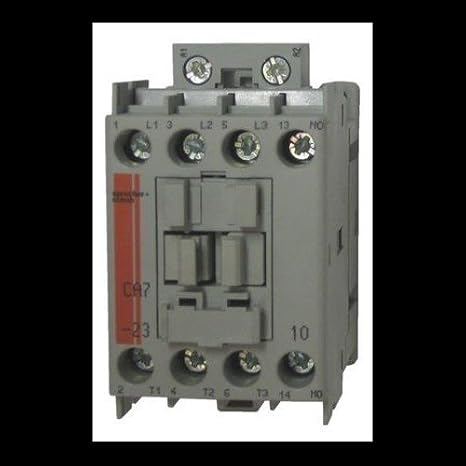 SPRECHER & SCHUH CA7-23-10-120 120VAC Coil, 1NO AUX, 23 AMP 3 Pole IEC CONTACTOR with 1 N.O., 3-Pole, Base Contact and 110/120VAC Coil, CONTACTOR, FVNR 23A