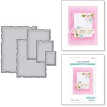 Spellbinders S4-202 Nestabilities Deckled Rectangles Large Etched/Wafer Thin Dies