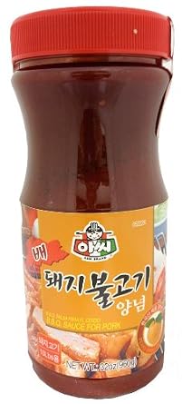 assi Korean Style BBQ Sauce for Pork, 32 oz (960g)