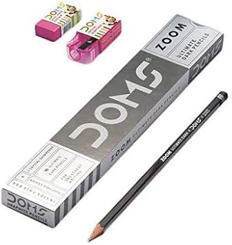 Doms Gsm Zoom Ultimate Dark Pencil, Pack of 10
