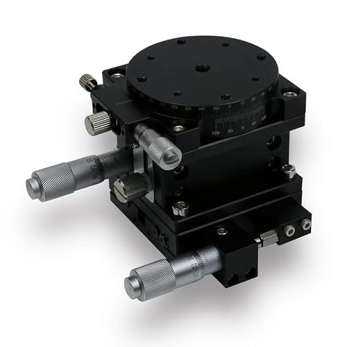 XZR Axis Sliding Table Optical Trimming Linear Stage Manual Displacement Station Cross Roller Guide XZR60R 60  60m