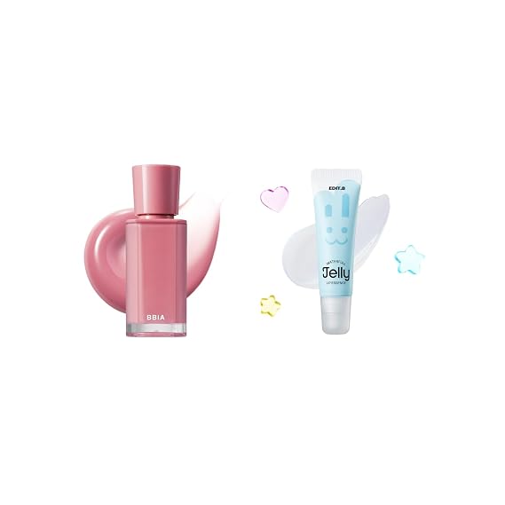 BBIA Glow Tint #16 Summer + EDIT.B Lip Essence | Lip Makeup & Care Duo Bundle