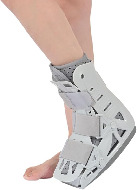 Fracture Boot, Inflatable Offloading Walking Boot for Achilles Tendon Surgery, Acute Ankle Sprains, Broken Toe Foot, Post Op Care,L