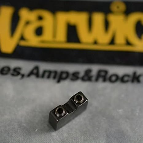 Warwick Bass Wide Black Bridge Saddle Normal Spaced Part