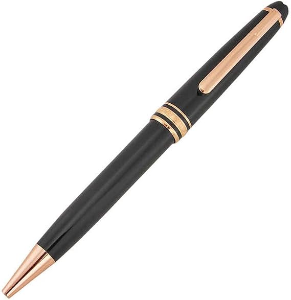 Montblanc 112679 Meisterstick Red Gold Classic Ballpoint Pen 23888