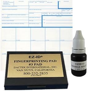 Roll Fingerprint Ink Starter Kit