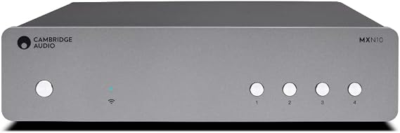 Cambridge Audio MXN 10 - Compact Separate High Resolution WiFi Network Audio Player and Streamer Featuring Bluetooth 5.0, Internet Radio and ESS Sabre DAC - Lunar Grey