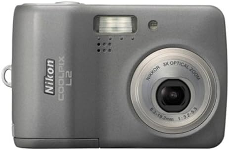 Nikon Coolpix L2 6MP Digital Camera with 3x Optical Zoom
