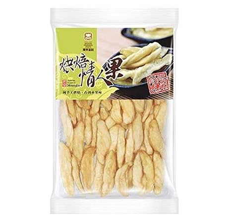 Dried Taiwan Sour Mango Fruit Snacks 120 Grams
