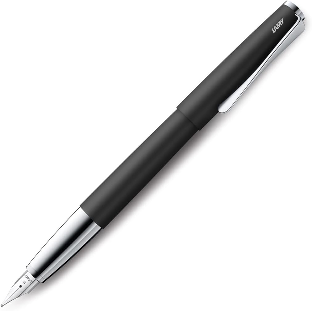 Lamy Studio 67S-M Fountain Pen Matte Lacquer Body M Tip Black