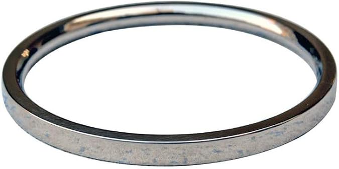 Spiritual World Stainless Steel 6mm Flat Master Kada for Men & Women