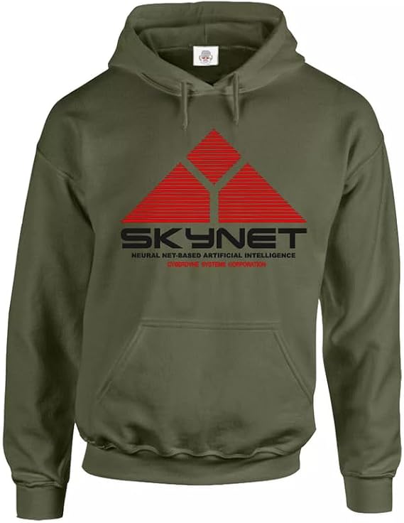 New Skynet Vintage Hoody Sweatshirt Cyberdyne Retro Terminator Classic Hood