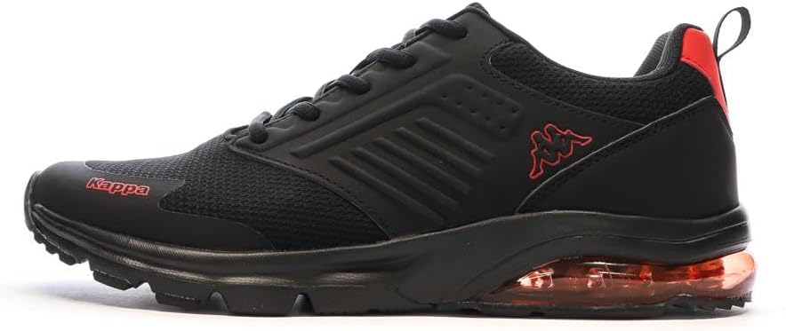 Kappa Myagi Men's Black/Red Sneakers