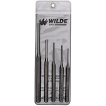 Wilde Tool PP 5 Pin Punch Set, 5-Piece, Steel