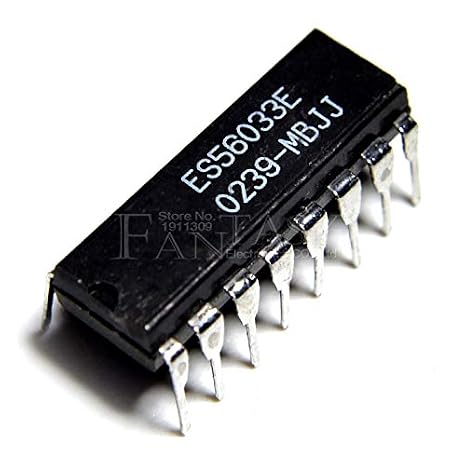 Phoncoo 5PCS ES56033E DIP-16 Black Plastic Digital SPST DIP Switch
