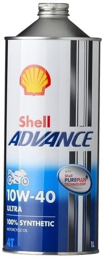 SHELL ADVANCE 4T Ultra Motorcycle Oil 1L 10W-40SN 412232193-1