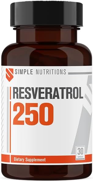 Simple Nutritions Resveratrol 250 mg 30 Kapsül