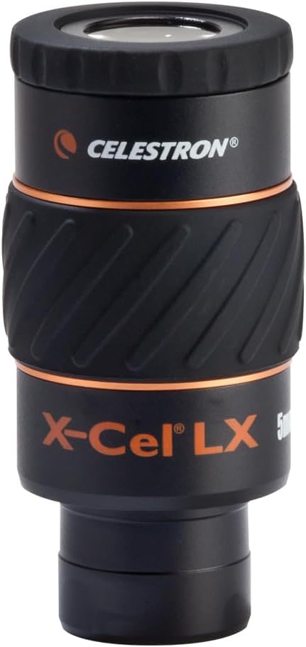 Celestron X-Cel LX 5mm Eyepiece for Telescopes - High-Power Planet Views