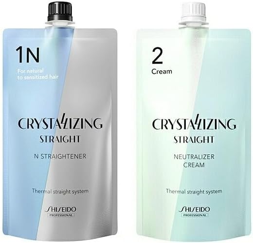 Shiseido Crystallizing Straight N 1 & 2 Liquids, 14.1 oz 400 g Each
