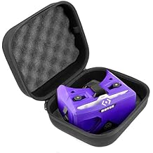 Casematix Virtual Reality Headset Case Compatible with Merge VR Headset with Travel Handle and Protective Padded Foam Interior, Case Only