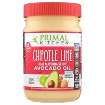 Primal Kitchen Chipotle Lime Mayo made with Avocado Oil, Whole30 Approved, Certified Paleo, and Keto Certified, 12 Ounces