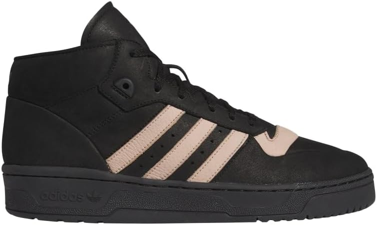 Rivalry Mid 001 Mens Lifestyle Shoes (Black/Grey)